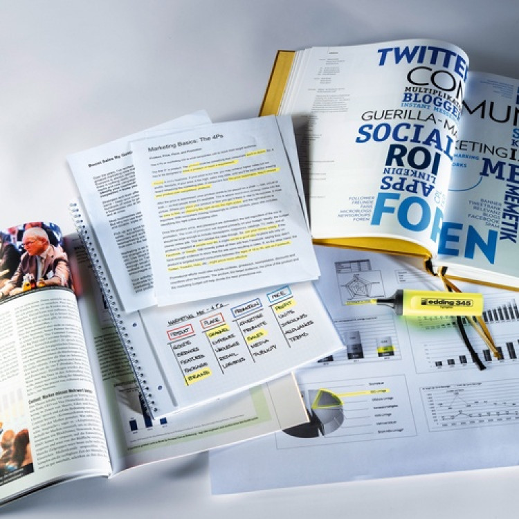 Текст маркер Edding 345